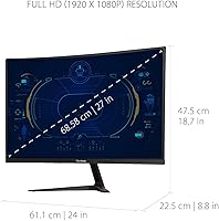 ViewSonic VX2718-PC-MHD 27-inch Curved Gaming Monitor — image 6