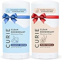 Curie Natural Deodorant Coconut Nectar + Warm Vanilla 2pk — image 1
