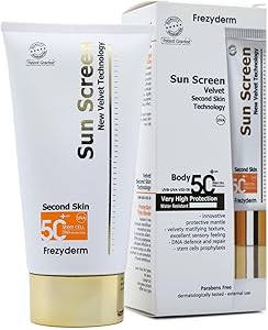 FrezyDerm Sun Screen Velvet SPF 50+ Body Review