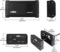 Velex Powersport Class D Amplifier VX508 — image 2