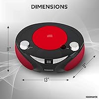 Magnavox MD6949 Portable CD Boombox with Bluetooth — image 5