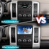 AWESAFE Car Radio Stereo for Dodge Ram 1500 2500 3500 2009-2012 with CarPlay Android Auto — image 2