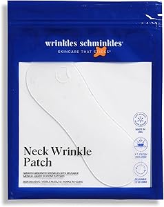 Wrinkles Schminkles Neck Wrinkle Patch - Reusable Silicone Smoothing Pads Review