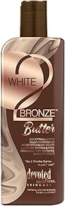 Devoted Creations White 2 Bronze Butter Dark Tanning Lotion 11.68oz Review