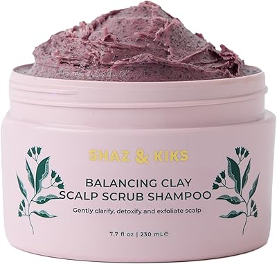SHAZ & KIKS Balancing Clay Scrub Shampoo 230ml