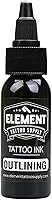 Element Tattoo Supply Black & White Tattoo Ink Set 1oz — image 6
