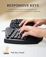 Perixx PERIBOARD-512B Wired Ergonomic Keyboard — image 4