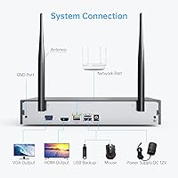 SMONET 8-Channel Wireless Security Camera System with 4pcs 1080P Cameras and 3TB HDD — image 8