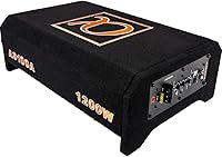 Alphasonik AS100A 10″ 1200W Active Shallow Mount Subwoofer — image 2
