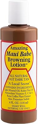 Maui Babe Browning Lotion 4 fl. oz (2 bottles)