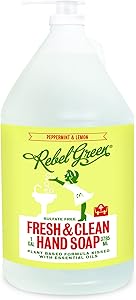 Rebel Green Fresh & Clean Hand Soap Refill 1 Gallon - Peppermint & Lemon Review