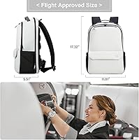 Hanke Carry on Backpack Toiletry Travel Laptop Backpack — image 8