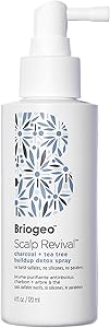Briogeo Scalp Revival Charcoal + Tea Tree Buildup Detox Spray, 4 fl oz Review