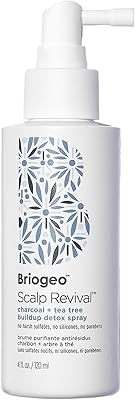 Briogeo Scalp Revival Charcoal + Tea Tree Buildup Detox Spray, 4 fl oz