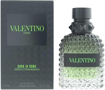 Valentino Uomo Born in Roma Green Stravaganza Eau de Toilette 1.7oz