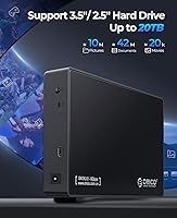 ORICO 3.5″ External Hard Drive Enclosure SATA III to USB 3.1 Type C — image 5