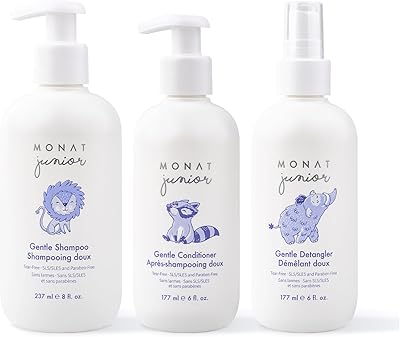 MONAT Junior Gentle 3-in-1 Hair Care System (8 fl. oz./6 fl. oz.)