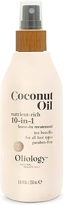 Oliology Coconut Oil 10-in-1 Multipurpose Spray 8.5 oz
