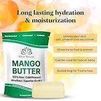 White Naturals Unrefined Mango Butter 8 oz — image 3