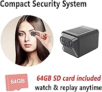 WKX W-A2 2K Security Camera with 64GB SD Card — image 2