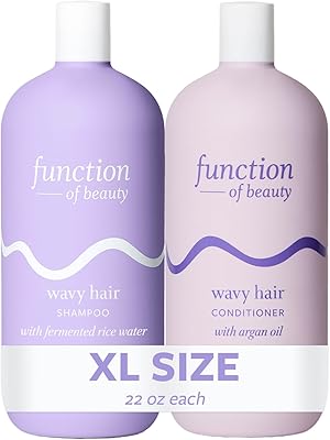 Function of Beauty Wavy Hair Shampoo & Conditioner Set, 22 oz Each