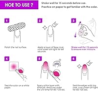 FAVAI Airbrush Gel Nail Polish Set HOT-12 — image 6