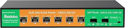 Reidubo 8-Port 10G Switch