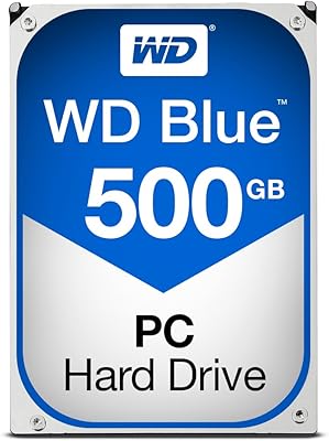 WD Blue 500GB Desktop Hard Drive