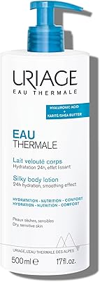 URIAGE Silky Body Lotion with Shea Butter & Hyaluronic Acid 500mL