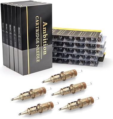 Ambition Premium 50Pcs #12 Tattoo Cartridges Needles