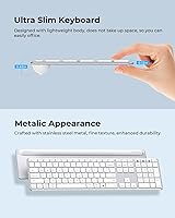 seenda SKM64-3 Wireless Bluetooth Keyboard and Mouse Combo — image 4