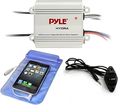 Pyle PLMRMB2CW Marine Amplifier