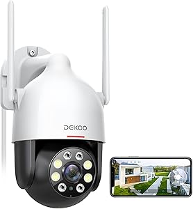 DEKCO 2K WiFi Surveillance Security Camera DC5L Review