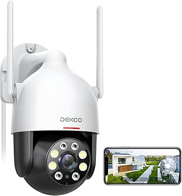 DEKCO 2K WiFi Surveillance Security Camera DC5L