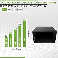 NavePoint 6U Server Rack Enclosure — image 3