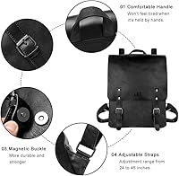 LXY Vegan Leather Backpack — image 3