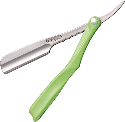 Feather Artist Club Lime SS Folding Handle Razor