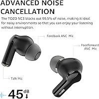 TOZO NC3 Hybrid Active Noise Cancelling Wireless Earbuds — image 3