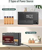 SEMIER Small Cassette Tape Player MP3 Converter with SD Card — image 7