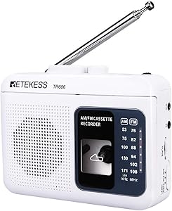 Retekess TR606 Cassette Tape Player Recorder Review