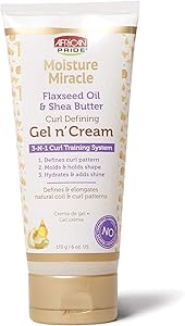 African Pride Moisture Miracle Gel n' Cream 3-In-1 Curl Training System, 6 oz Review