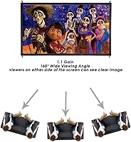 Instahibit 72″ Manual Pull Down Projector Screen — image 6