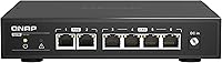 QNAP QSW-2104-2T-A-US 6-Port 10GbE & 2.5GbE Network Switch — image 1