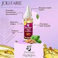 JOLI FAIRE Organic Hair Growth Oil 3.38 fl oz — image 2