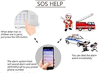 AGSHOME Security Alarm System 99+7 Zone GSM Wireless — image 5