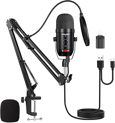 PROAR 970-USB Podcast Microphone
