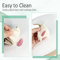 SZSJA Nail Arm Rest Cushion with Table Mat – White — image 5