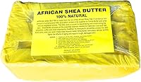 afrimports African Shea Butter 100% Natural Organic, Yellow, 5 lb. — image 1