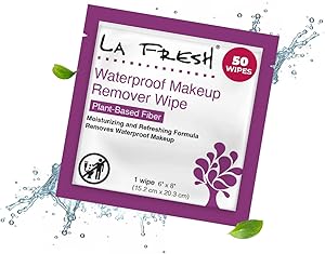 La Fresh 24/7 Makeup Remover Wipes, 50 Count