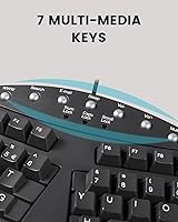 Perixx PERIBOARD-512B Wired Ergonomic Keyboard — image 6